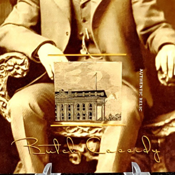 Authentic Outlaw Butch Cassidy Bank Note Relic Own a Piece of History - Picture 2 of 4